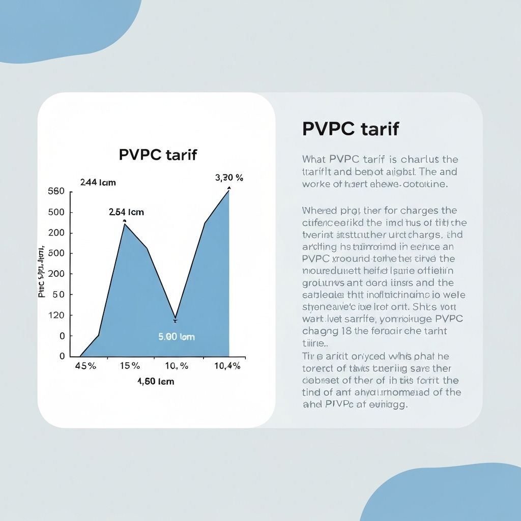 Tarifa PVPC: Qué es y Cómo Funciona