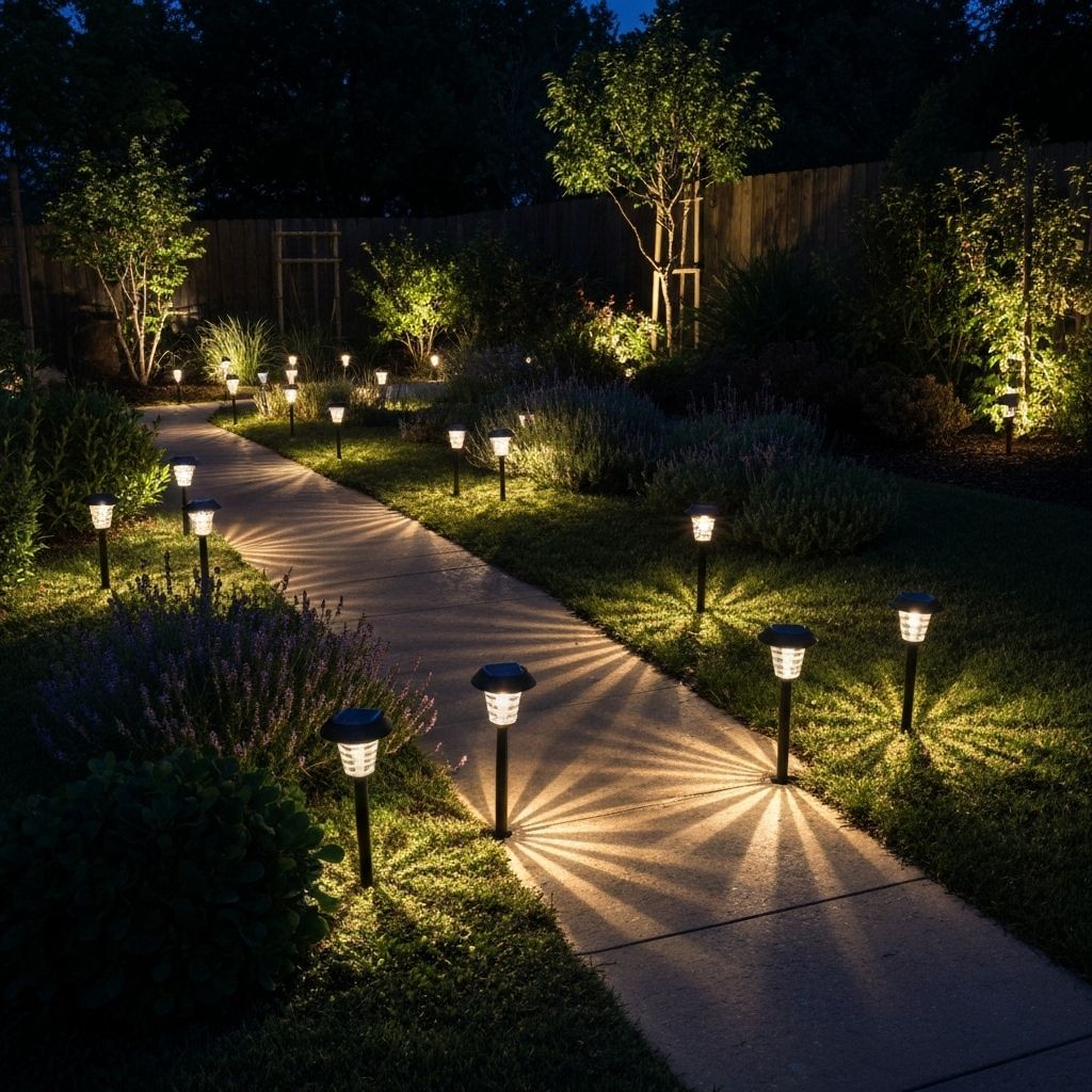 Cómo Funcionan las Luces Solares